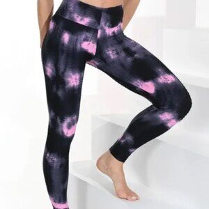 BootybyBrabants Pink Tie-Dye Leggings